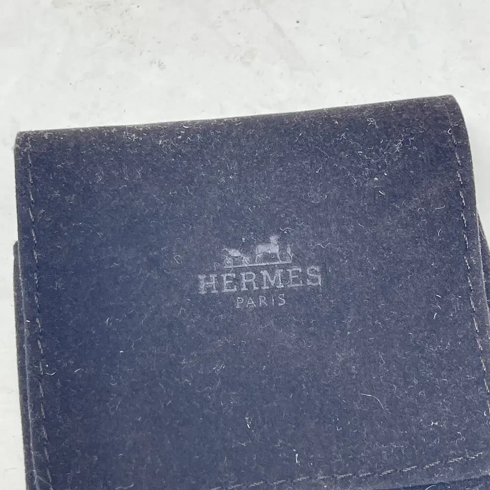 Hermes brown suede bracelet dust bag